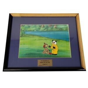 Raggedy Ann Andy Animation Cel Framed Vintage CBS 1990s Cartoon Art Collectible